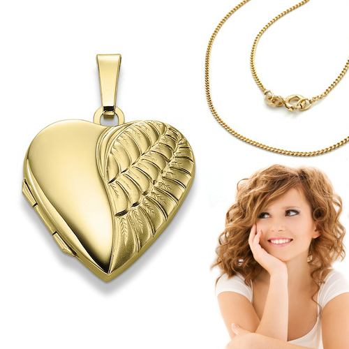Frauen foto medaillon amulett - frauen,