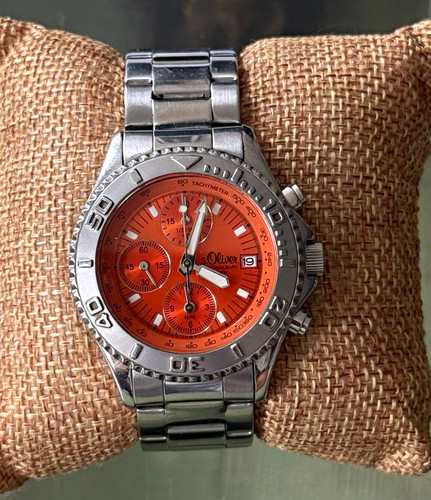 Oliver chronograph quarz uhr - chronograph,