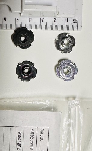 Nitro spicked nut set - nitro, t-nut