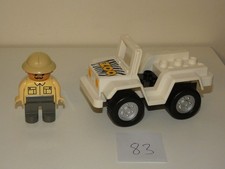 Lego Duplo Zoo auto mit figur