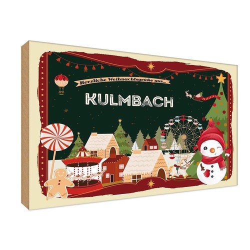 Holzschild 12x18 - , cm