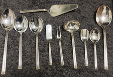 ROBBE BERKING VIVA 10 TEILIGES VORLEGE BESTECK SET 90 VERSILBERT