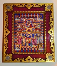 Heinrich Porzellan Ikone Evangeliar Heinrich des Löwen Motiv Nr. 1 - limitiert