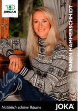 Autogramm - Maren Hammerschmidt (Biathlon)