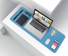 SIGEL SA602 Schreibtischunterlage rollbar wasserdicht rutschfest hochwertig blau