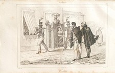 GRAVUR 1838 BRASILIEN