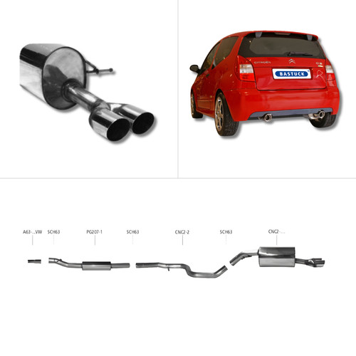 Bastuck komplettanlage - bastuck,