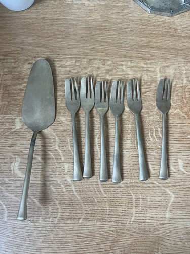 Set messing besteck - set,