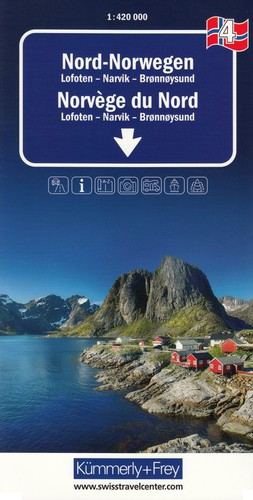 Norwegen regionalkarte - norwegen,