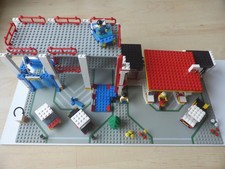Lego 6394 Metro Park & Service Tower, Tankstelle Parkhaus City, Vintage