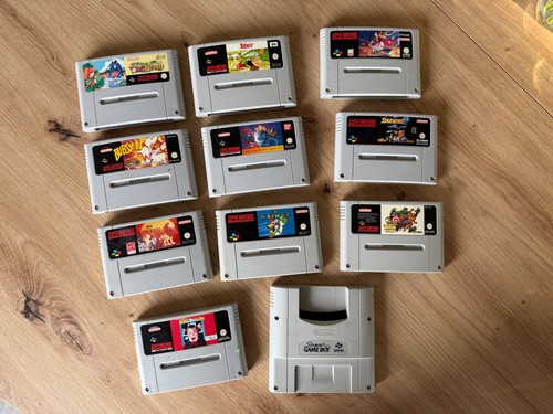 Snes spielmodule konvolut - snes,