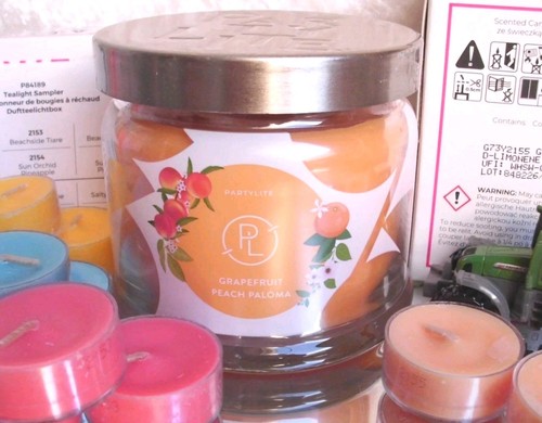 Partylite grapefruit peach - partylite,