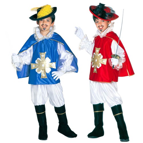 Kinder musketier kostüm - kinder,