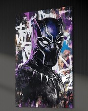 Black Panther Leinwand Bild