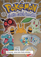 Merlin Pokemon Sticker Series 3 choose one - Gold 2001