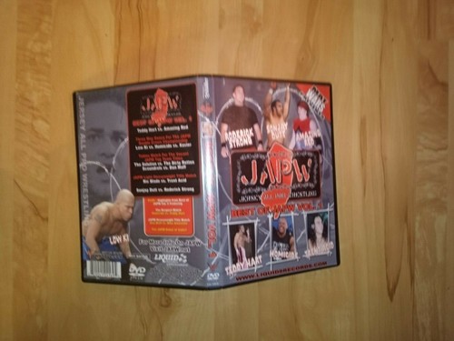 Jersey all pro wrestling - jersey, dvd