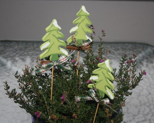 Blumenstecker tannenbaum je - blumenstecker, "tannenbaum",