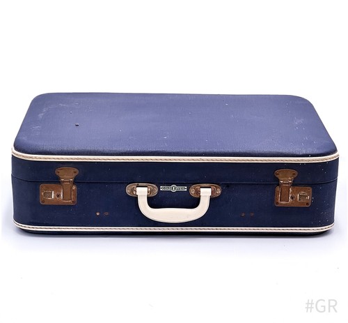 Goldpfeil reisekoffer blau - goldpfeil,