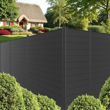 Alu Sichtschutzzaun Gartenzaun