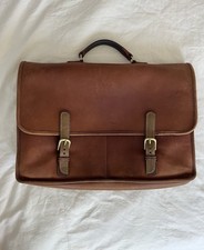 Coach Style No5240 Wall Street Brief Leder Aktentasche Vintage 1980s