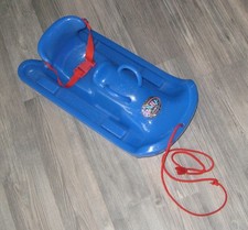 Zapf Baby born Schlitten Blau