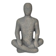 Figur Yoga 20cm massiv Lotus
