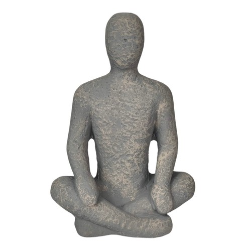 Figur yoga 20cm massiv lotus - figur,