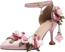 Gr37 Stiletto High Heels Spitz