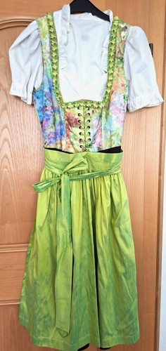 Dirndl grün blau - dirndl, grün/blau/rosè/violet