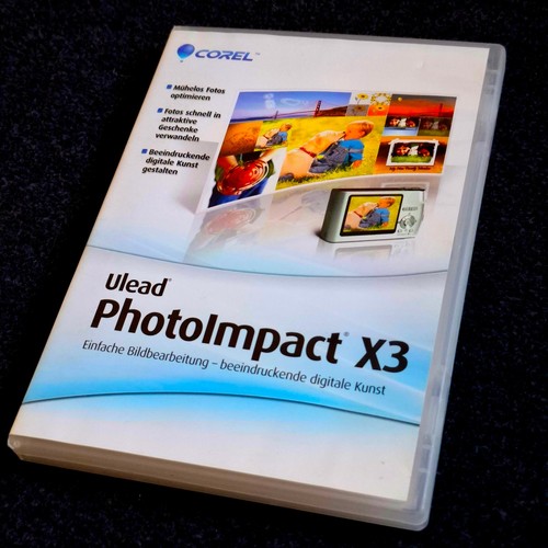 Software ulead photoimpact - ulead, x3