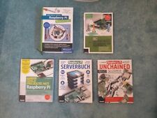 5 Bücher Raspberry Pi: Handbuch Kofler, Serverbuch, Unchained, (Power) Projekte