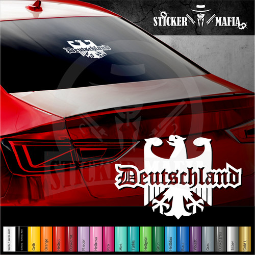Aufkleber deutschland - aufkleber,