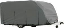 Wohnwagen Schutzhülle, grau, für Wohnwagen mit Aufbaulänge 5,5 Meter