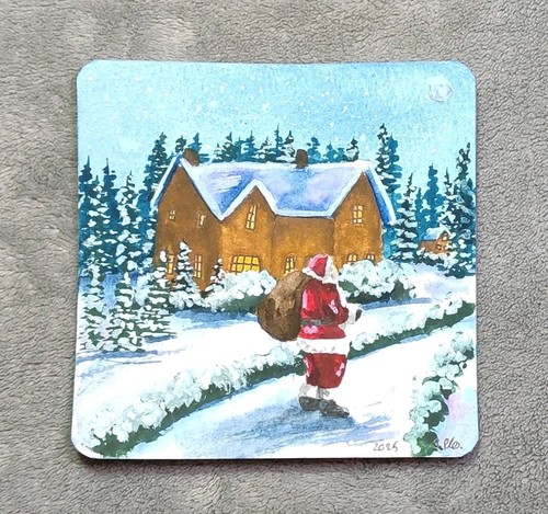 Wintergemälde mit