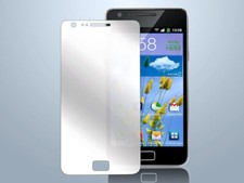 Somikon Spiegel-Display Schutzfolie | Für Samsung Galaxy S2 i9100