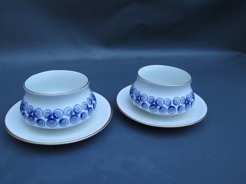 Weimarer porzellan sauciere - 2x,