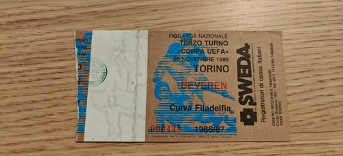 Ticket 1986 torino - 1986,