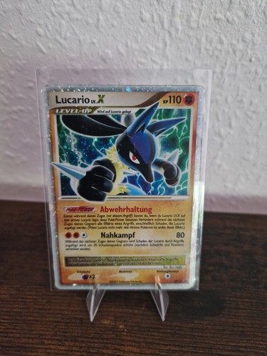 Pokémon lucario dp12 - lv.x,