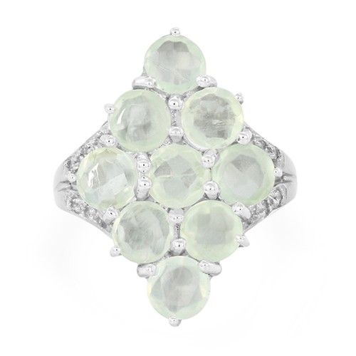 Cavill ring prehnit 72ct - cavill, 3,72ct