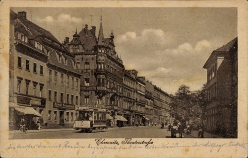 Chemnitz sachsen - ak,