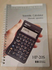 HEWLETT-PACKARD Betriebsanleitung Scientific Calculator, HP-20S, 1* DE-Edition