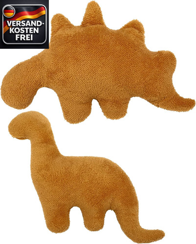 Dino nugget kissen - kissen, plüschtier