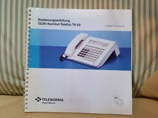 Bedienungsanleitung Telenorma Bosch Telefon ISDN-Komfort-Telefon TK 93
