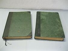 2 große alte Bücher