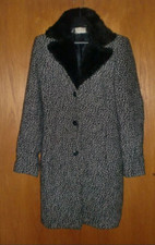 XANAKA - Toller Damen Mantel in Gr.: 40 - Schwarz/Weiß - Pfeffer und Salz Optik