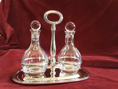 Menage aus 800er silber - menage,