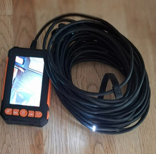 VEVOR Endoskopkamera Inspektionskamera 1080P Rohrkamera 15m Kabel 10,9cm Display