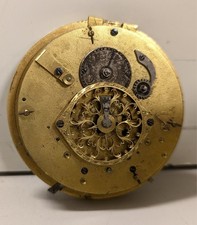 Uhrwerk Spindeltaschenuhr 3/4
