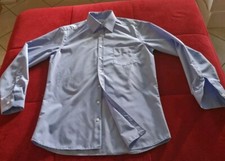 Walbusch Extraglatt Hemd Blau