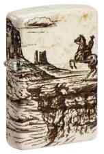 Zippo Feuerzeug color 540° Wild West Scene Sturmfeuerzeug Benzin